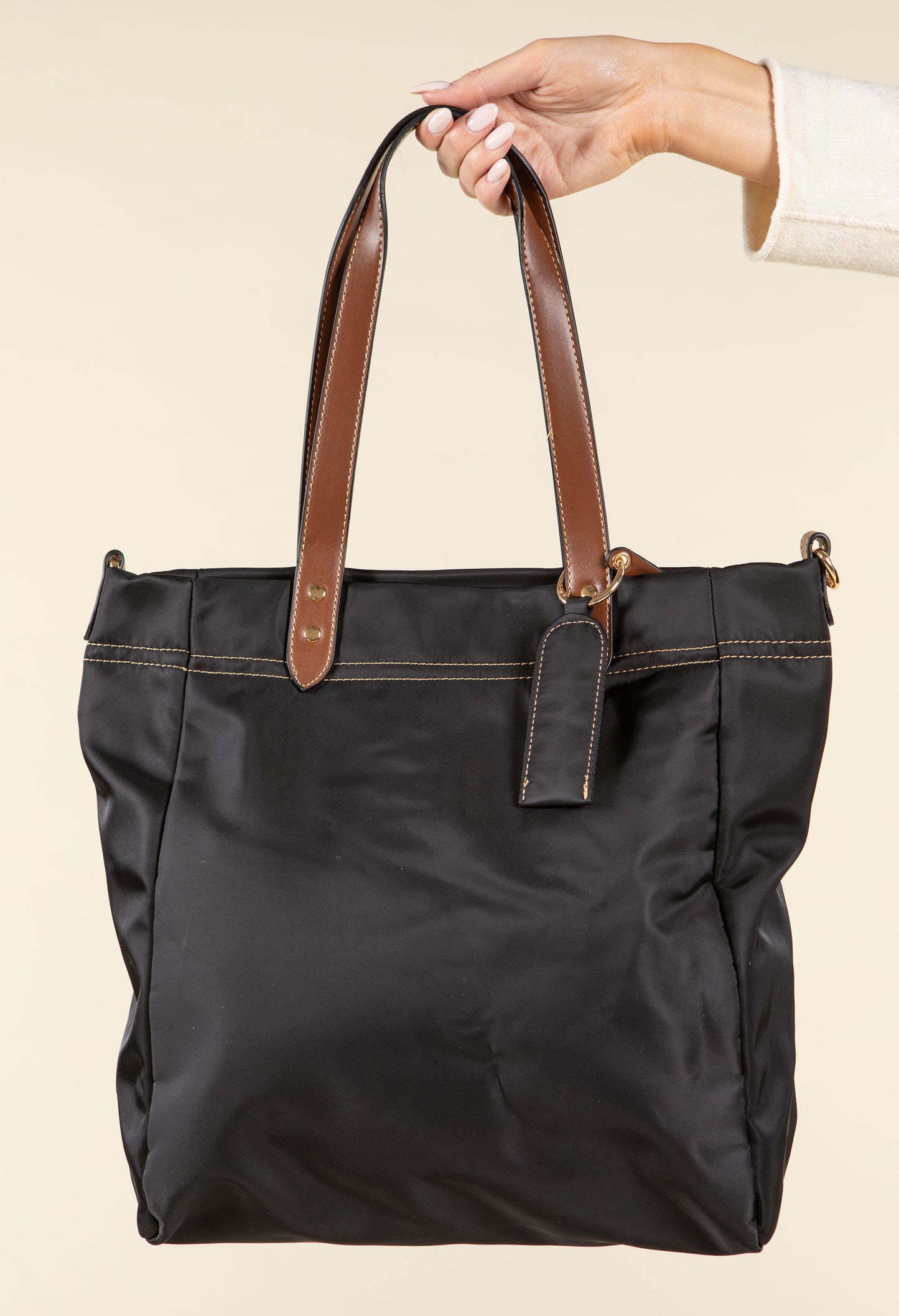 Front Zip Tote Bag