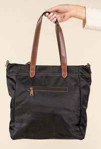 Front Zip Tote Bag