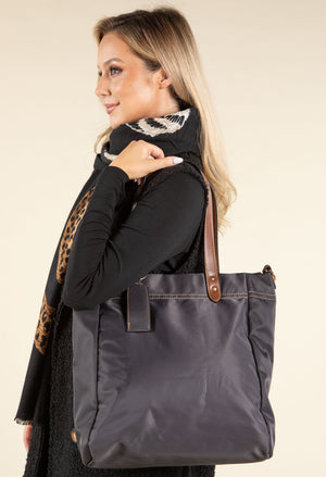Front Zip Tote Bag
