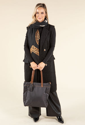 Front Zip Tote Bag
