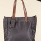 Front Zip Tote Bag