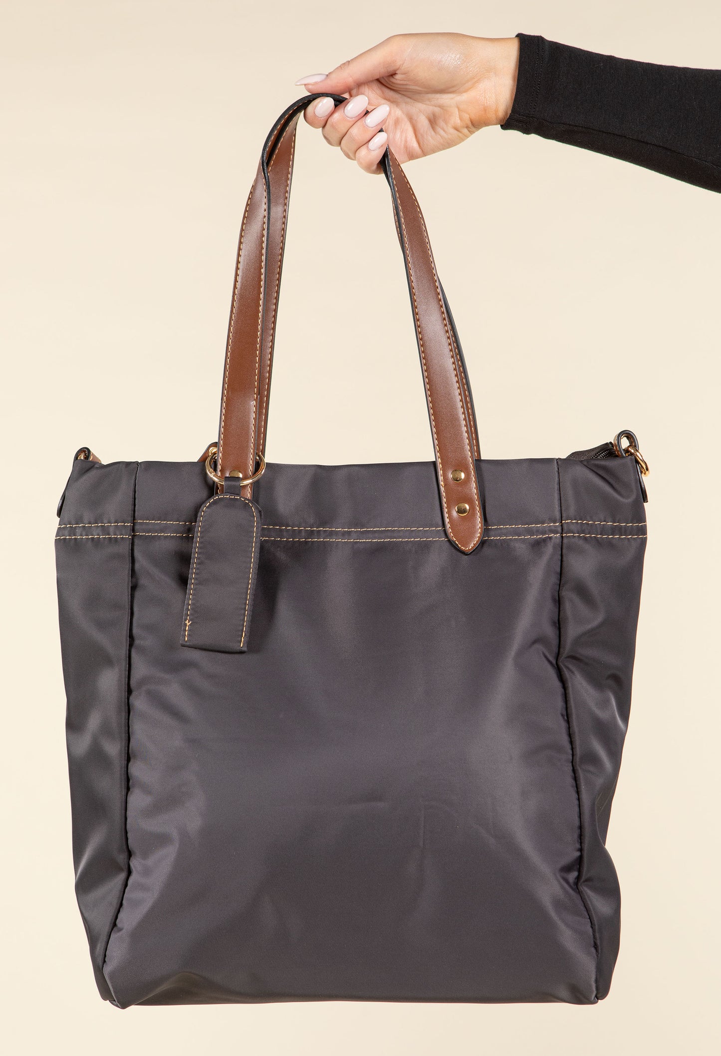 Front Zip Tote Bag