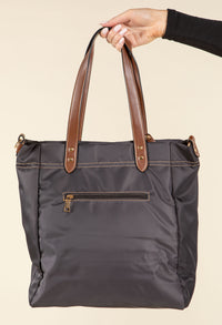 Front Zip Tote Bag