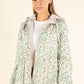 Reversible Floral Rain Coat