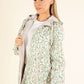 Reversible Floral Rain Coat