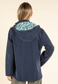 Reversible Floral Rain Coat