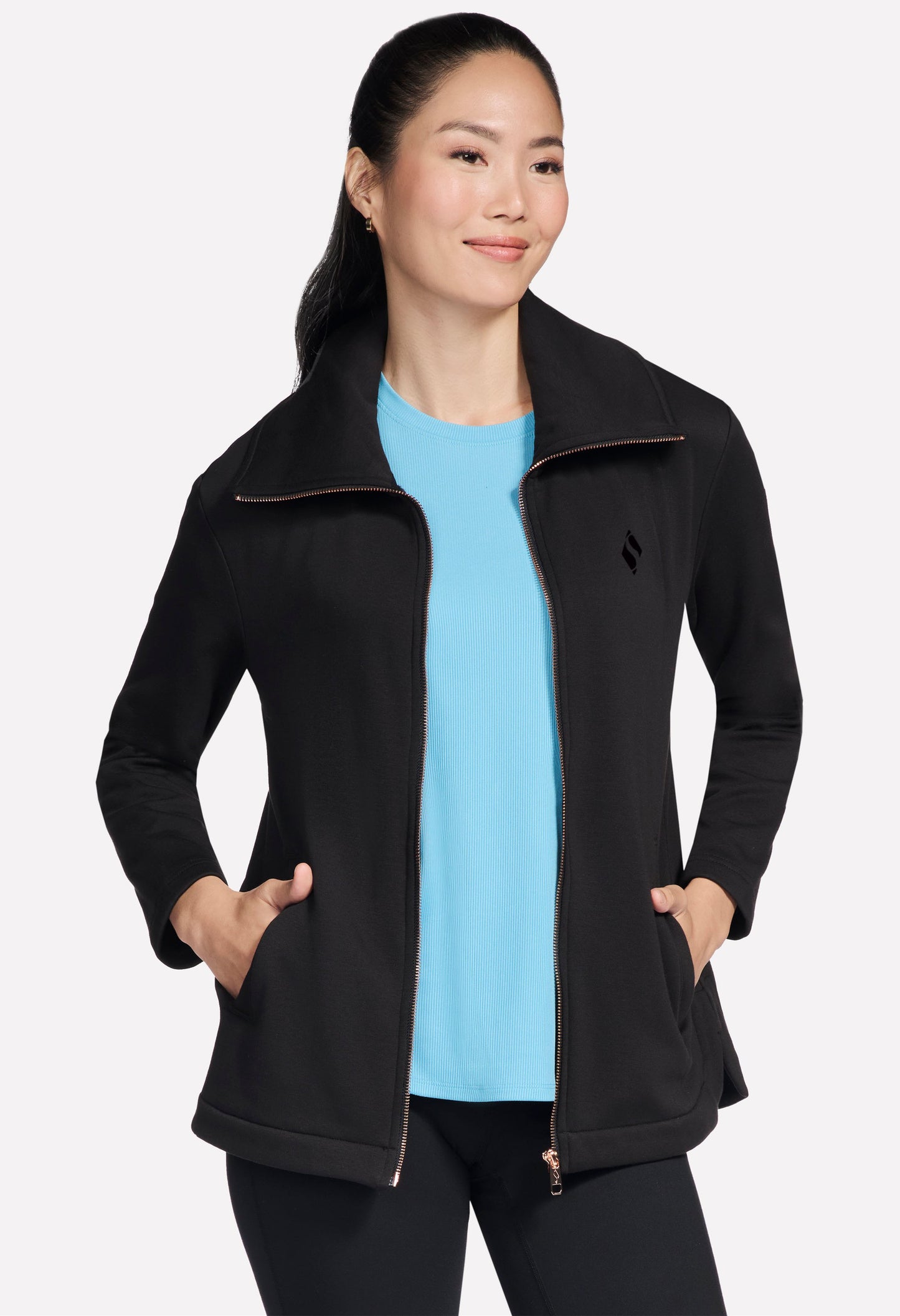 GO SNUGGLE Tunic Full Zip Jacket