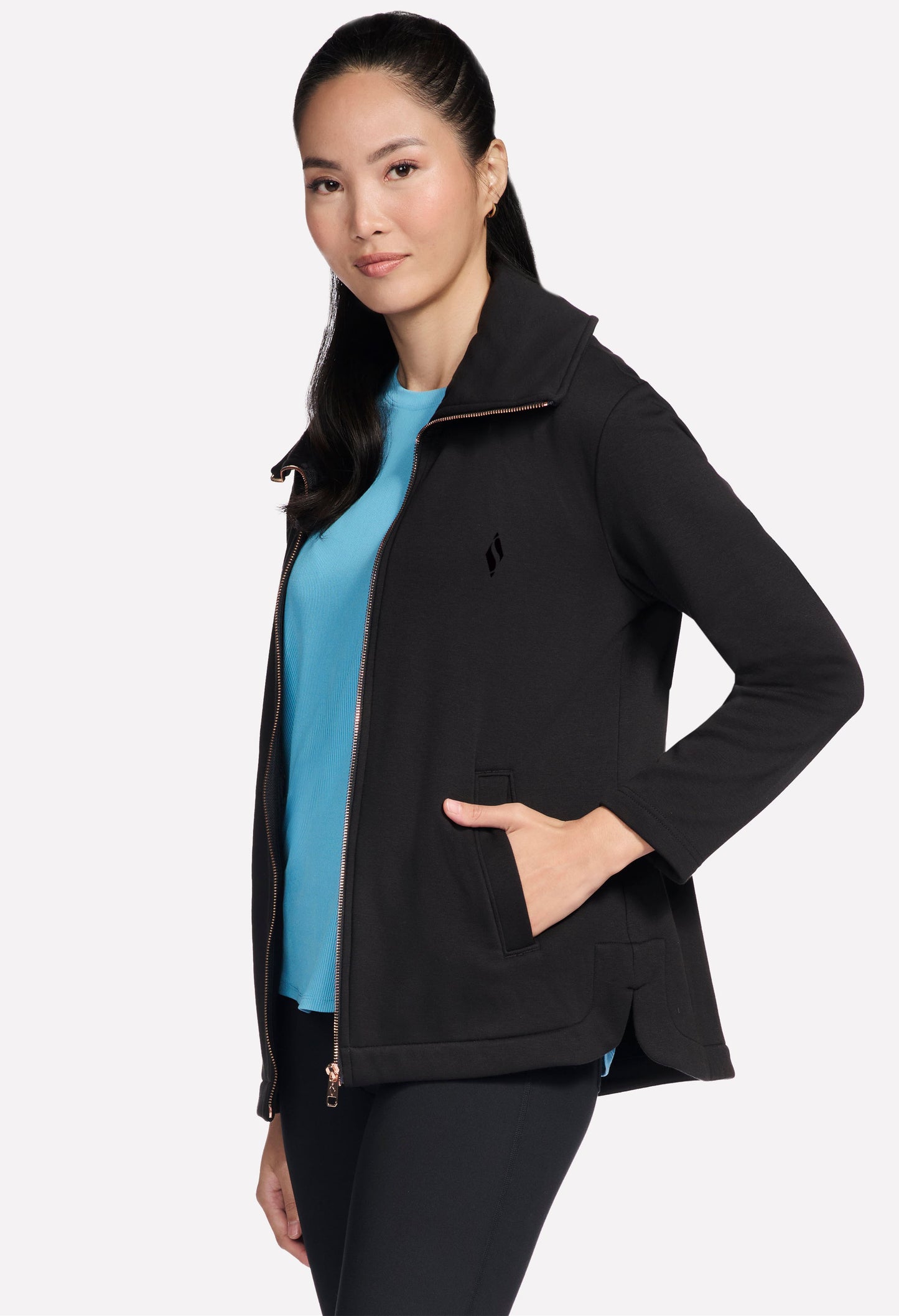 GO SNUGGLE Tunic Full Zip Jacket