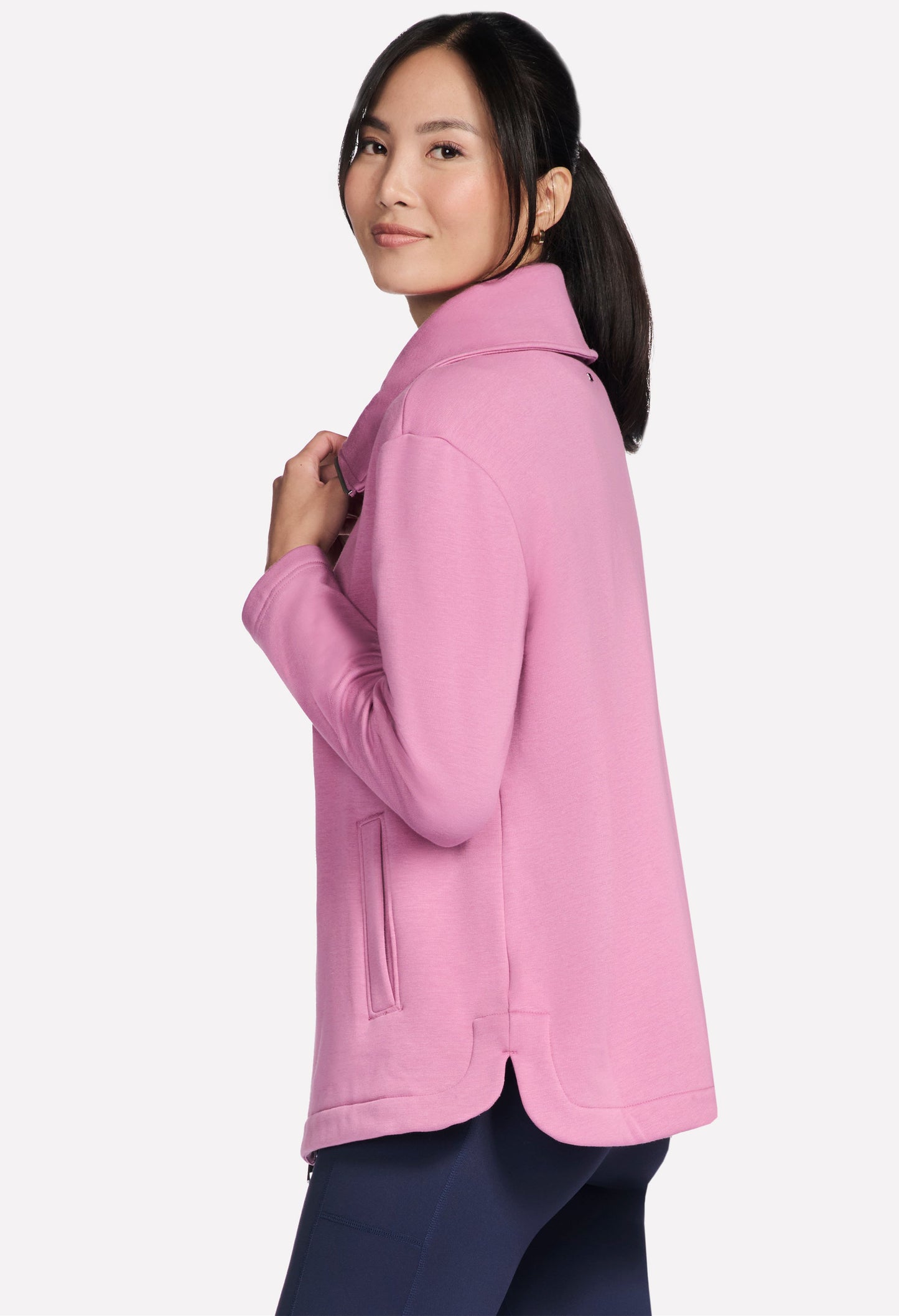 GO SNUGGLE Tunic Full Zip Jacket