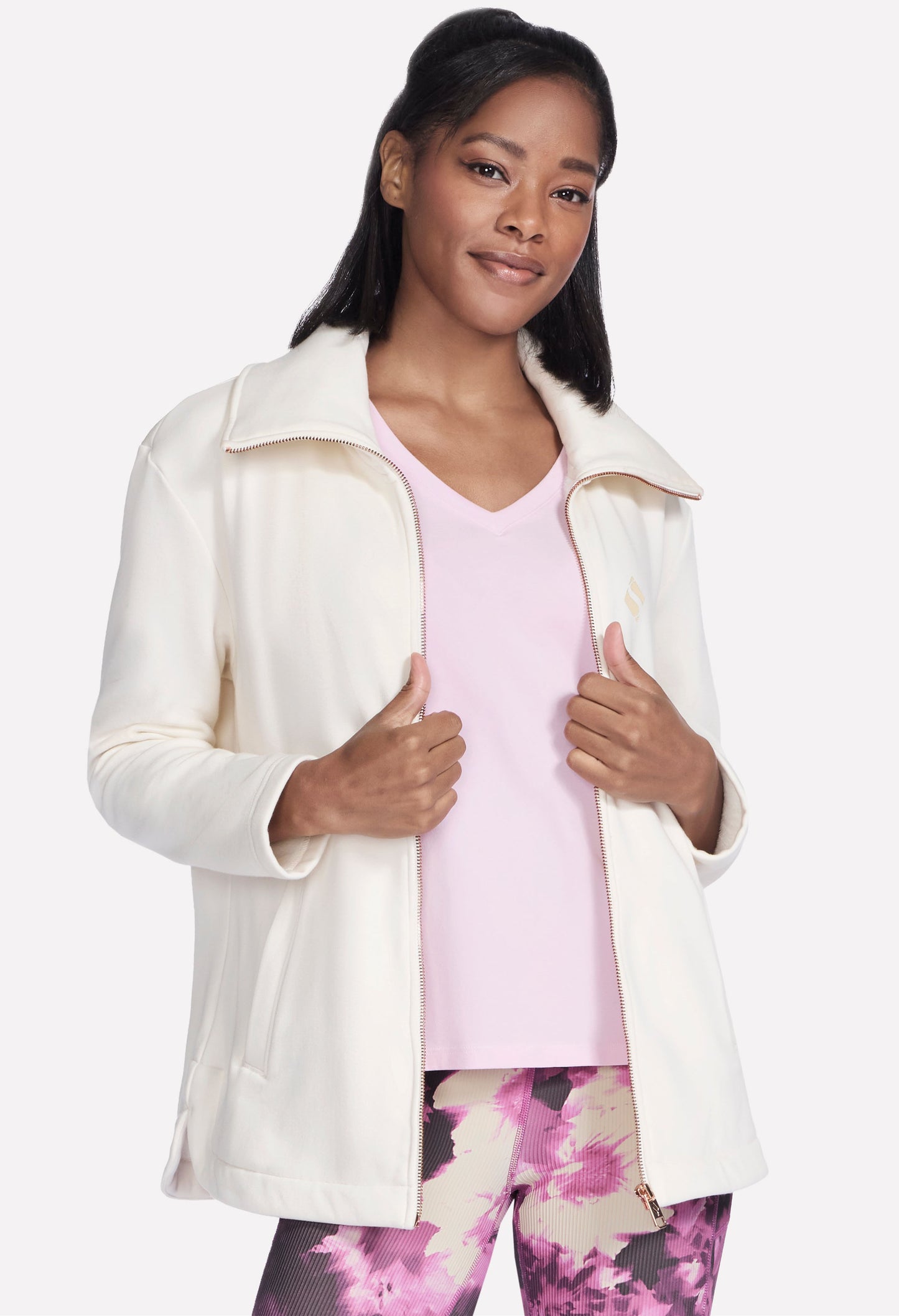 GO SNUGGLE Tunic Full Zip Jacket