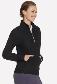GO LUXE Rib 1/4 Zip Jumper