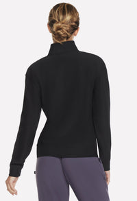 GO LUXE Rib 1/4 Zip Jumper