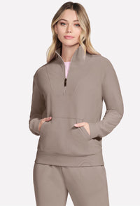GO LUXE Rib 1/4 Zip Jumper