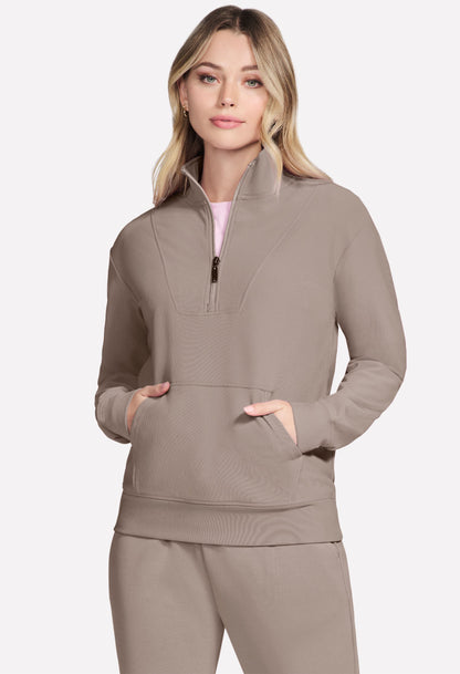 GO LUXE Rib 1/4 Zip Jumper