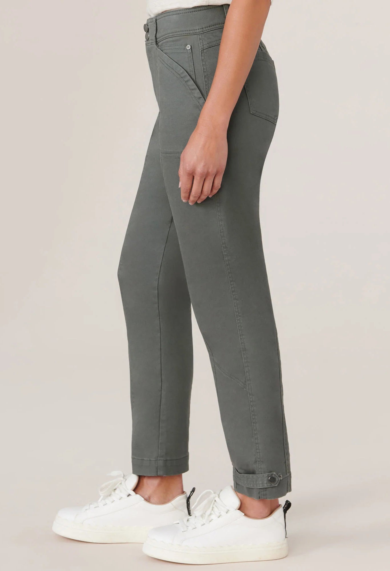 "Ab"solution High Rise Tapered Utility Pant