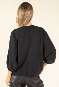 Diamante Trim Blouse