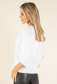 Diamante Trim Blouse