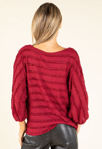 Tie Front Ruffled Blouse