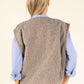 Fluffy Knit Vest