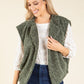 Fluffy Knit Vest