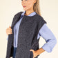 Fluffy Knit Vest
