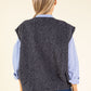 Fluffy Knit Vest