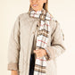 Soft Check Scarf
