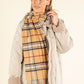 Soft Check Scarf