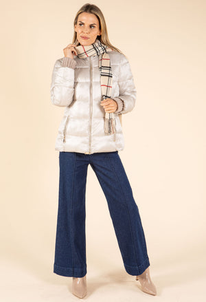 Soft Check Scarf