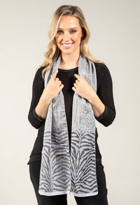 Animal Print Scarf