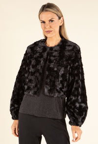 Faux Fur Short Jacket