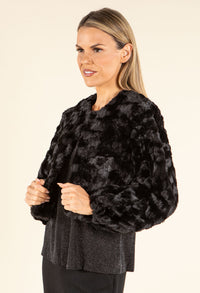 Faux Fur Short Jacket