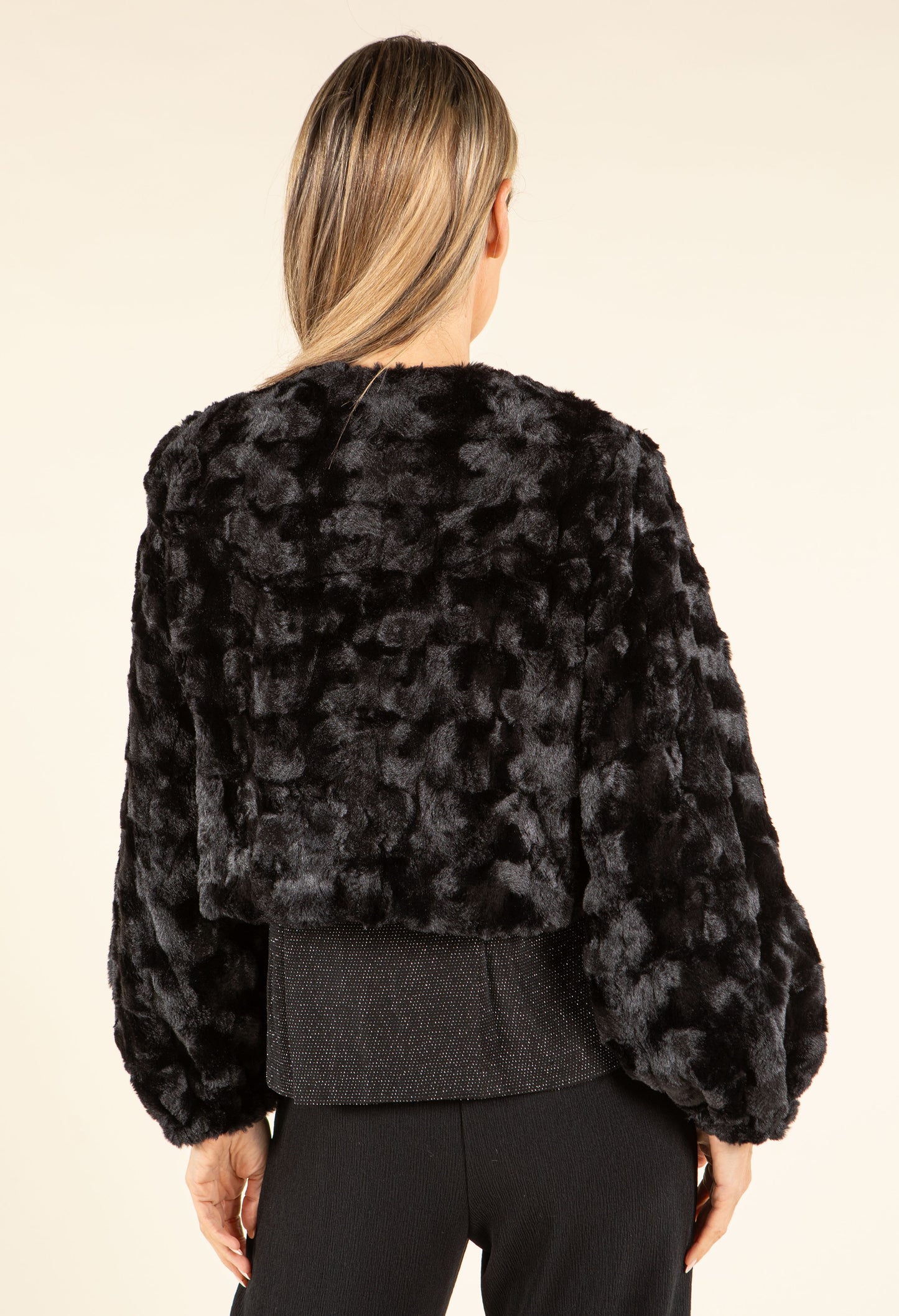 Faux Fur Short Jacket