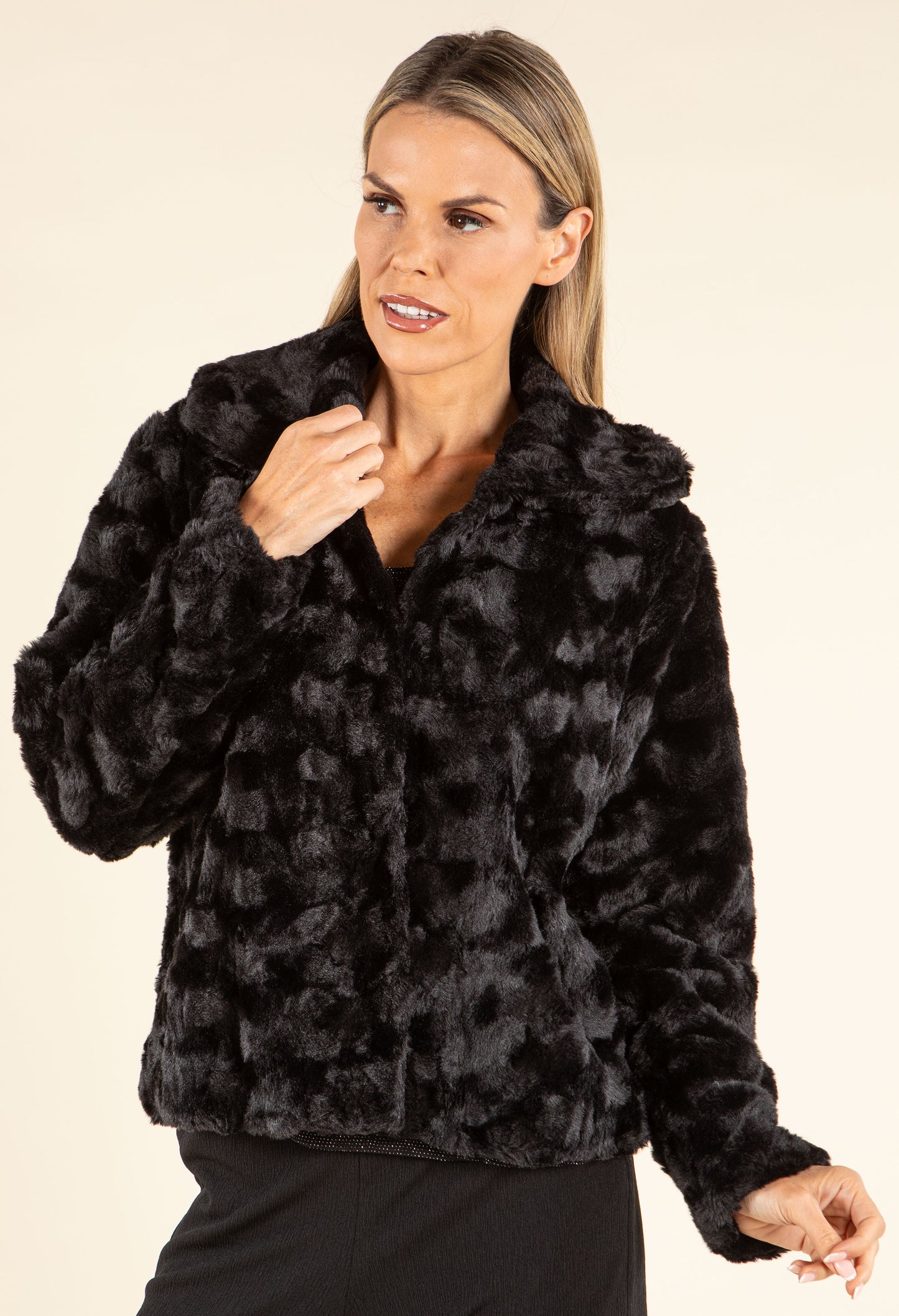 Faux Fur Jacket