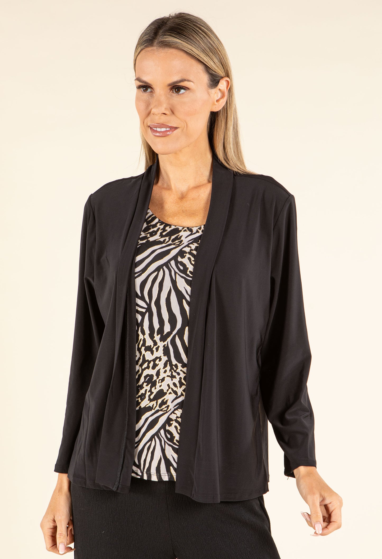 2 in 1 Animal Print Blouse