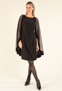 2 in 1 Diamante Trim Dress