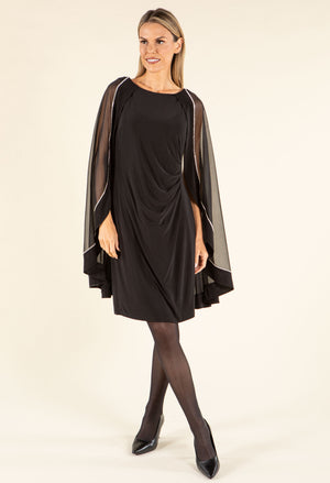 2 in 1 Diamante Trim Dress