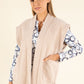 Fluffy Knit Open Vest