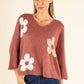 Floral Knit Jumper
