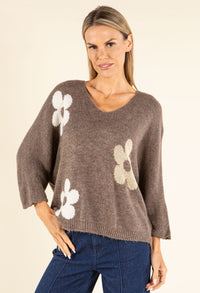 Floral Knit Jumper