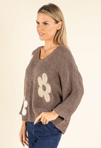 Floral Knit Jumper