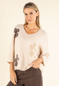 Floral Knit Jumper