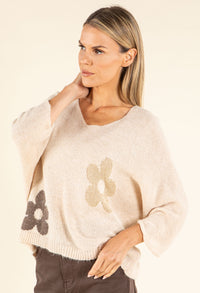 Floral Knit Jumper
