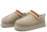 Slip On Boot with Trimmed Strap