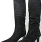 Faux Suede Knee High Boot