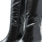 Vintage Look Knee High Boots