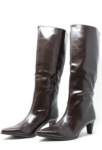 Vintage Look Knee High Boots