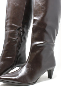 Vintage Look Knee High Boots