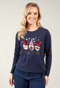 Jingle Christmas Knit Top