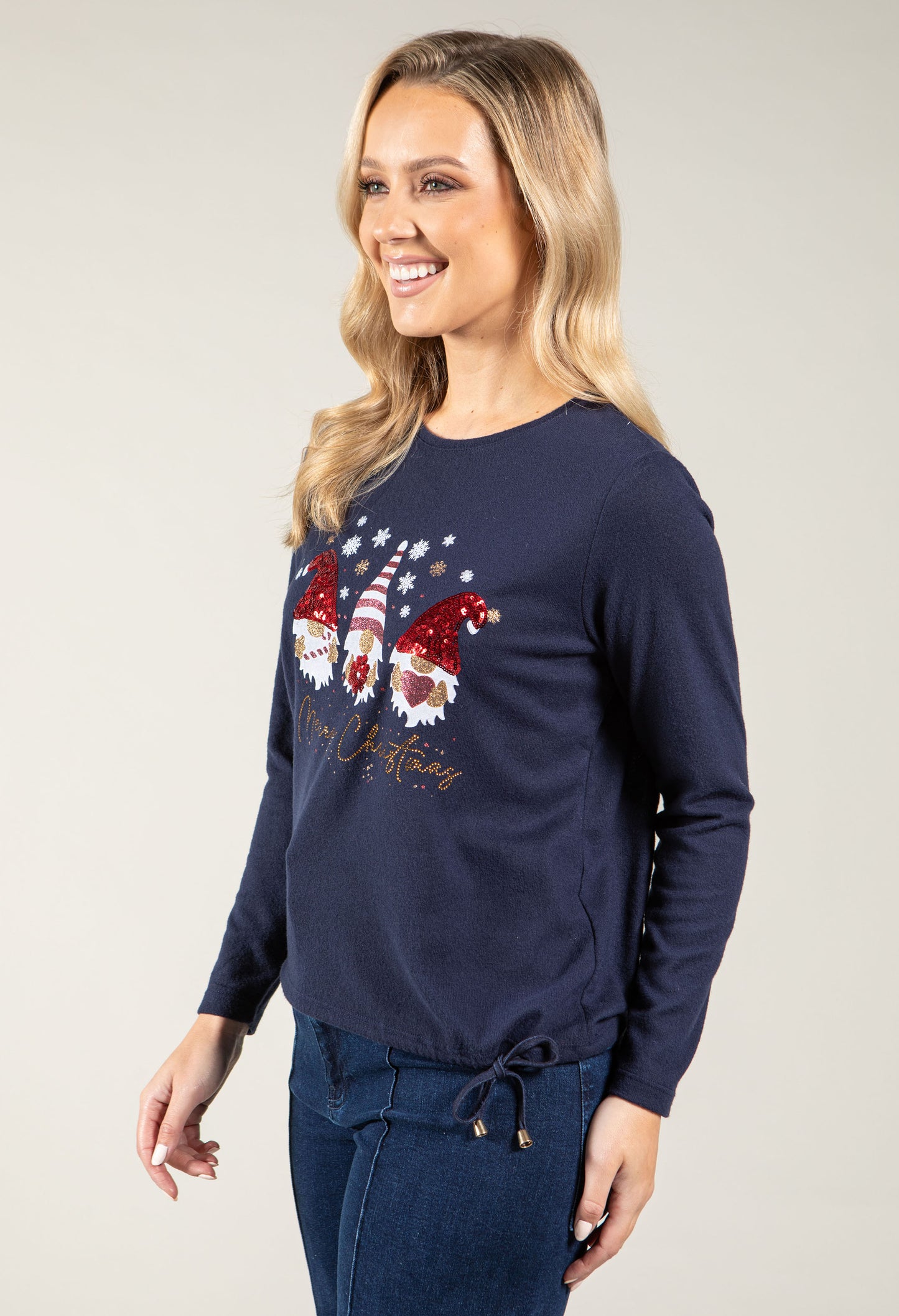 Jingle Christmas Knit Top